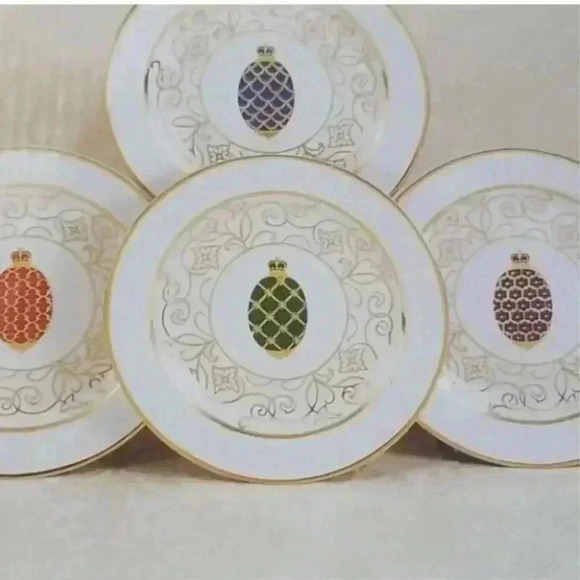 Formalities Imperial Egg Cake Plate & Server NWT - Picture 11 of 12